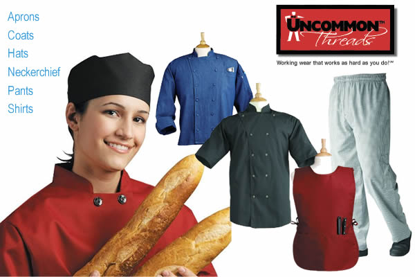 UnCommon Threads chef wear stocked at Simply Uniforms